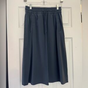 Athleta Gray Blue Maxi Skirt